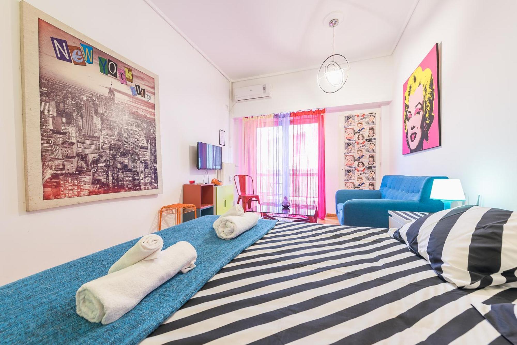 Zenios Amintas-Pop-Artment For Two In City Center Athén Kültér fotó