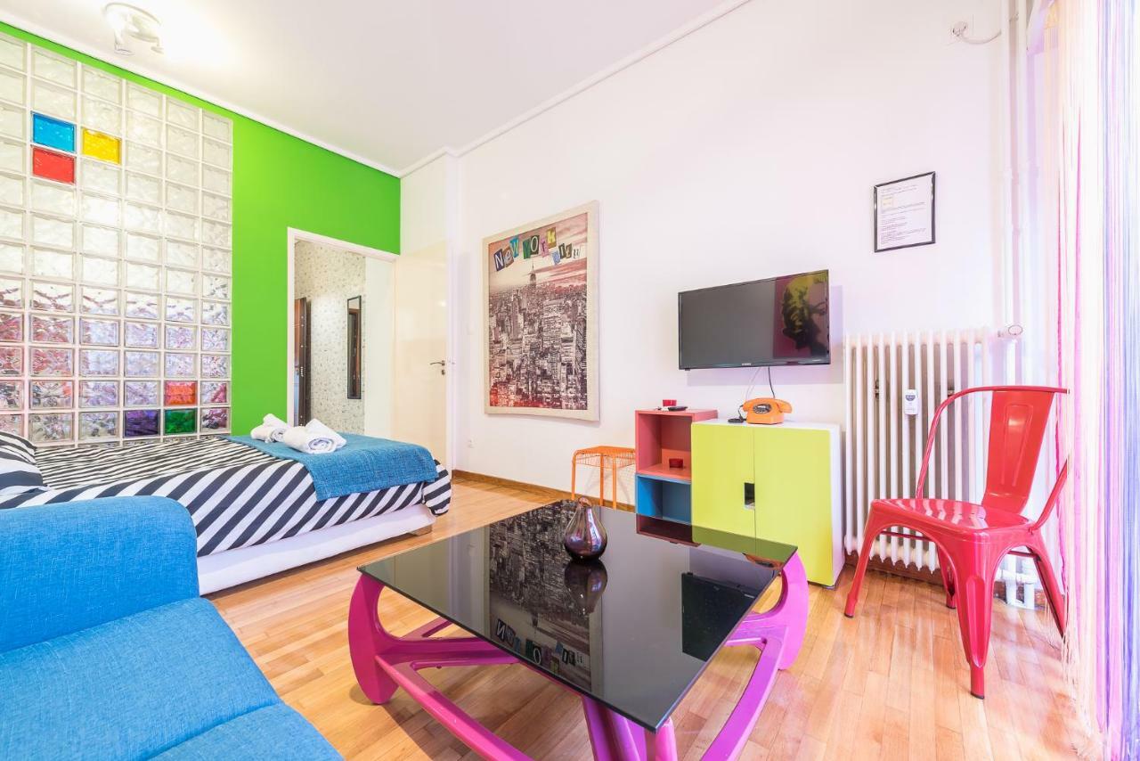 Zenios Amintas-Pop-Artment For Two In City Center Athén Kültér fotó