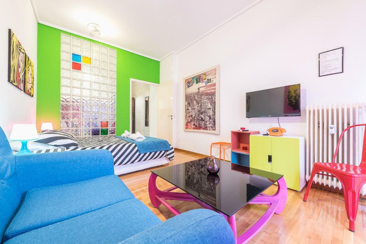 Zenios Amintas-Pop-Artment For Two In City Center Athén Kültér fotó