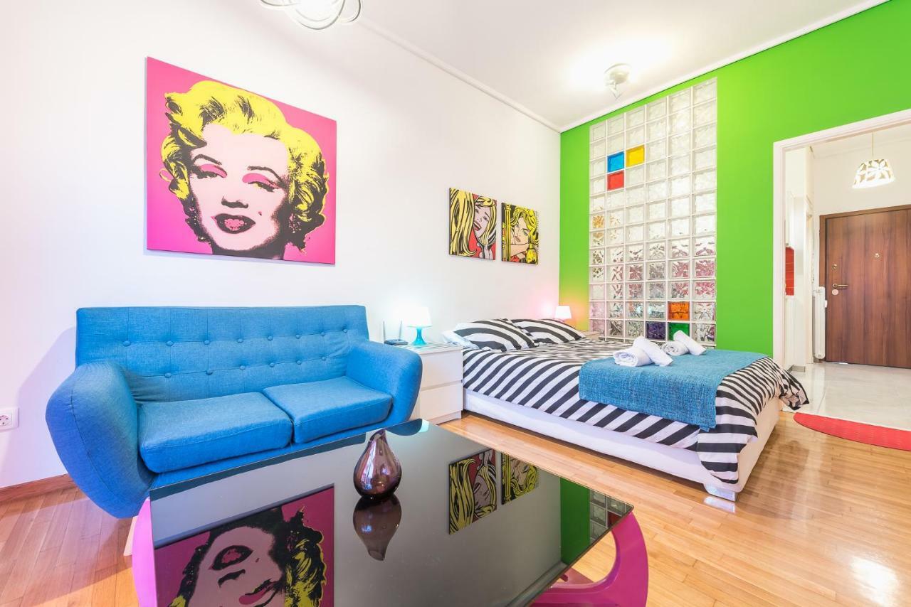 Zenios Amintas-Pop-Artment For Two In City Center Athén Kültér fotó