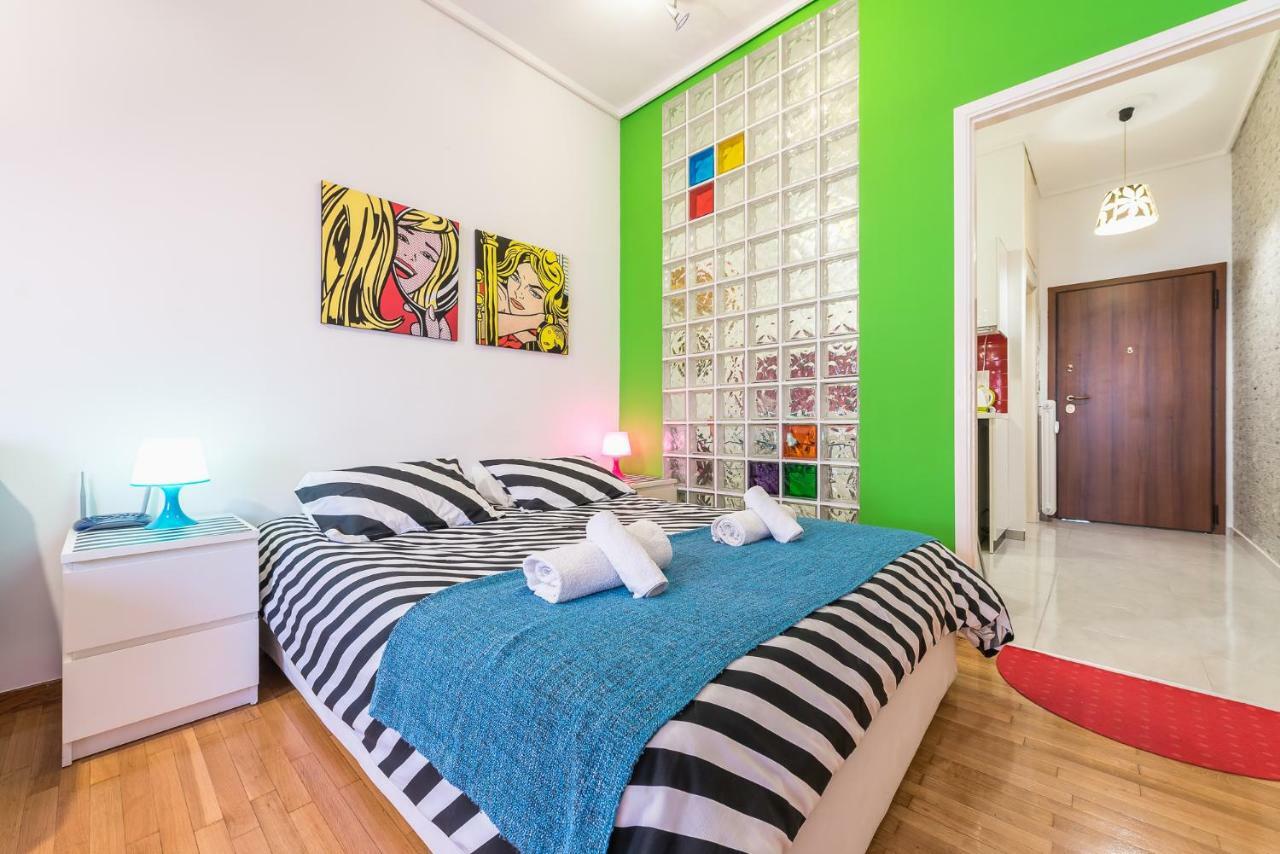 Zenios Amintas-Pop-Artment For Two In City Center Athén Kültér fotó