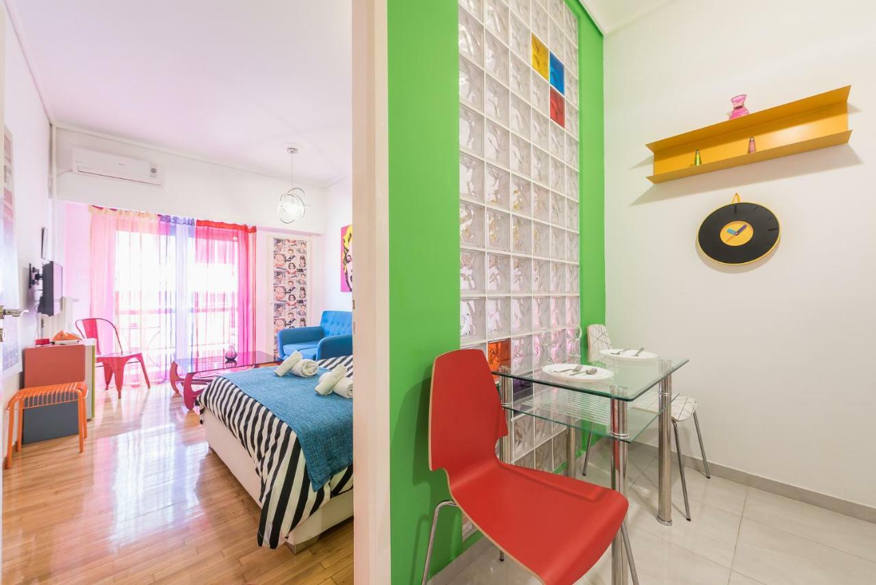 Zenios Amintas-Pop-Artment For Two In City Center Athén Kültér fotó